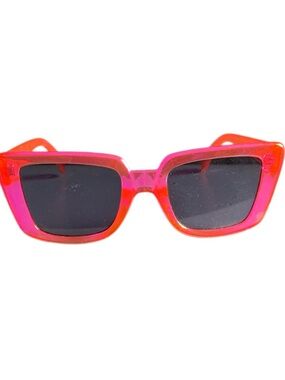 Hot Pink & Orange Cat-Eye Sunglasses - Women Accessories